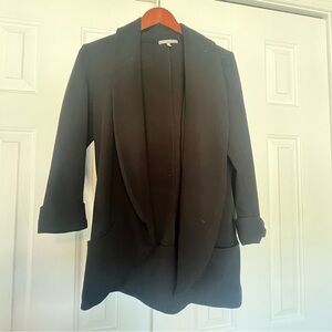 Lemon Tart black cardigan blazer